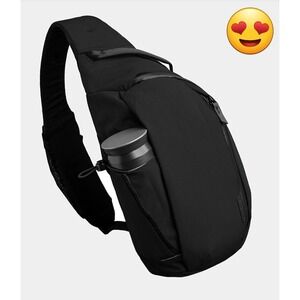 NEW Alpaka Metro Crossbody Left Shoulder 10L Sling Bag Black Axoflux 210D